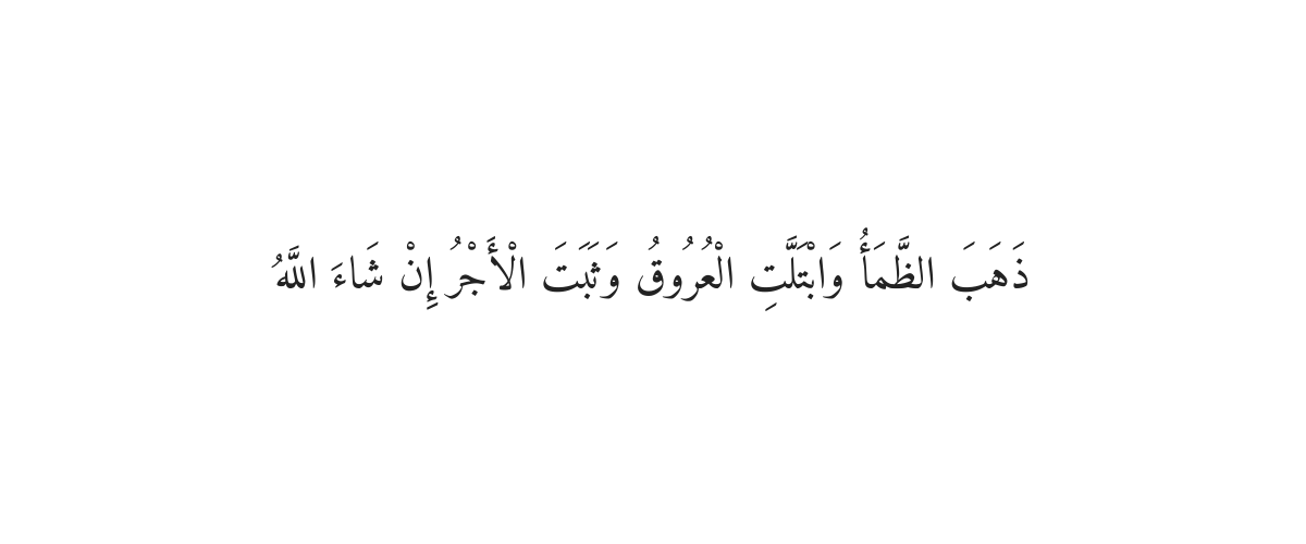 Dua When Breaking Fast