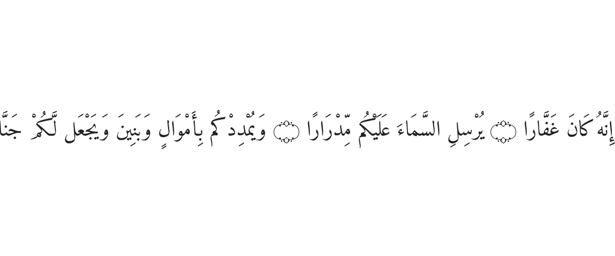 Dua for Increase in Provision